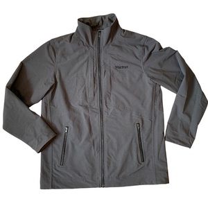 Marmot Men’s Lightweight Zip Front Jacket Gray XL